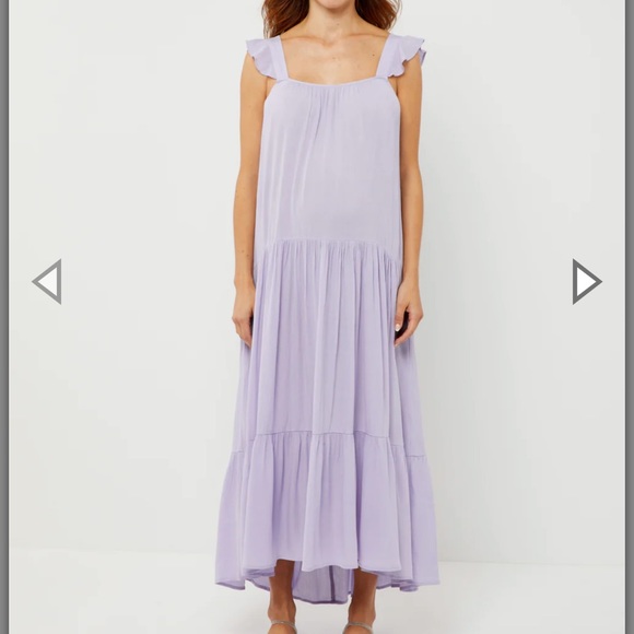 BB DAKOTA BY STEVE MADDEN TIERED MATERNITY DRESS NWOT - Picture 5 of 12